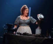 Rachel Izen as Madame Thénardier in Les Misérables on Broadway